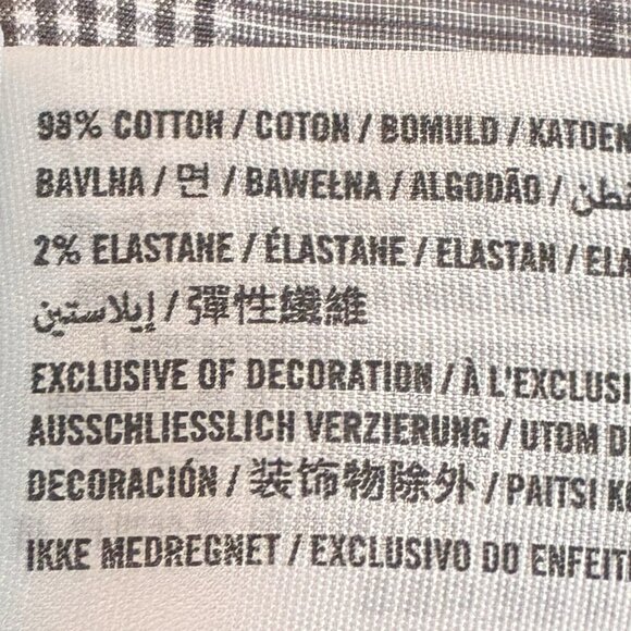 Abercrombie‎ & Fitch button-down shirt New WO Tags Mens XXL Gray Glen Plaid - Picture 6 of 11